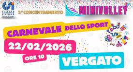 Carnevale con la Pallavolo: il 22 febbraio a Vergato!