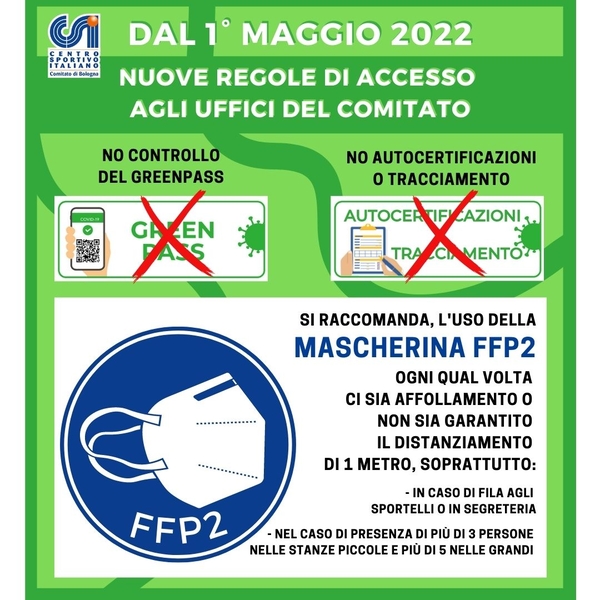 1 maggio 2022 cartello segreteria