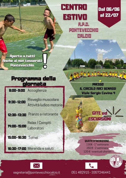 pontevecchio centri estivi 2022