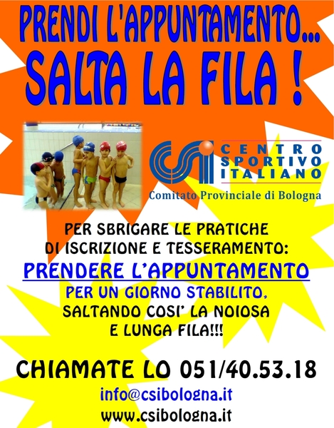 Prendi lAppuntamento e Salta la Fila 1
