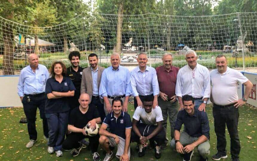 IMPIANTI SPORTIVI NEL PARCO DELLA MONTAGNOLA IL CSI BOLOGNA GIOCA DI SQUADRA gruppo