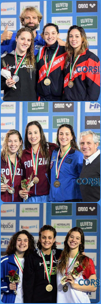 La staffetta mista di Azzurra 91 CSI è Campione dItaliaed è da record COLLAGE1