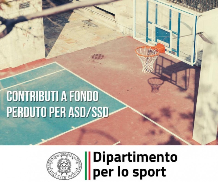 Contributi a fondo perduto per Asd Ssd