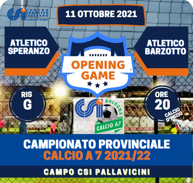 OPENING GAME 11 10 2021