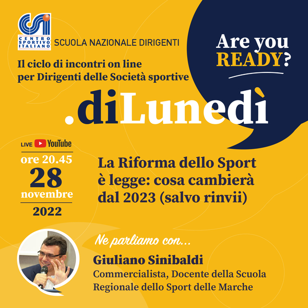 DiLunedì 28 11 Riforma Sport Sinib.2
