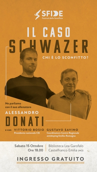 Sandro Donati a Castelfranco Emilia