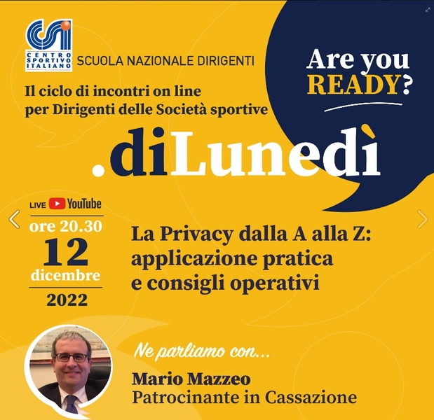 dilunedì privacy