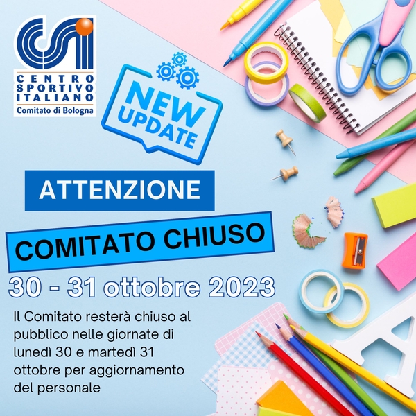 CHIUSURA COMITATO 30 E 31 210 x 210 mm