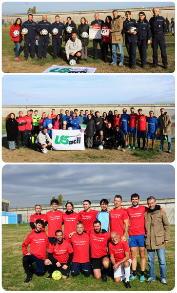 Mattinata di sport e solidarietà alla Casa Circondariale di Bologna con Acli e CSI Bolognajpg