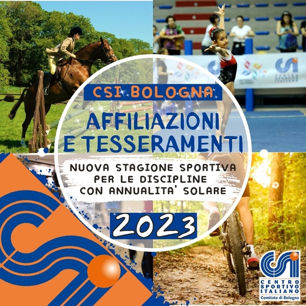 TESSERAMENTI ANNO SOLARE 2023