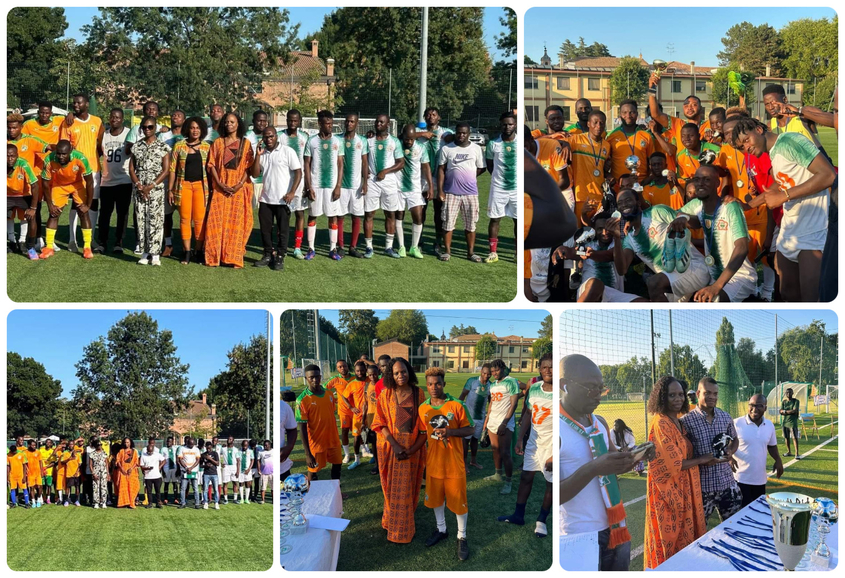 A Villa Pallavicini la Diaspo Ivoire Foot Cup