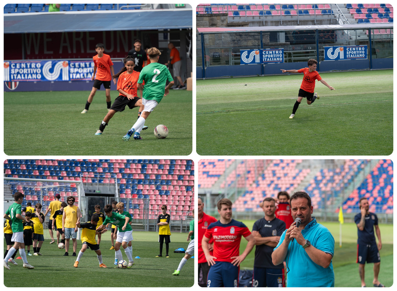 Il Calcio CSI Bologna allo Stadio DallAra brividi da Champions 3