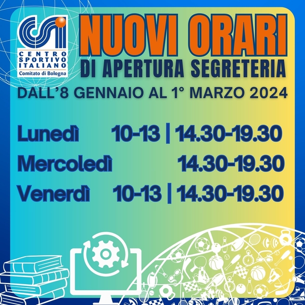 ORARI segreteria 2024 1