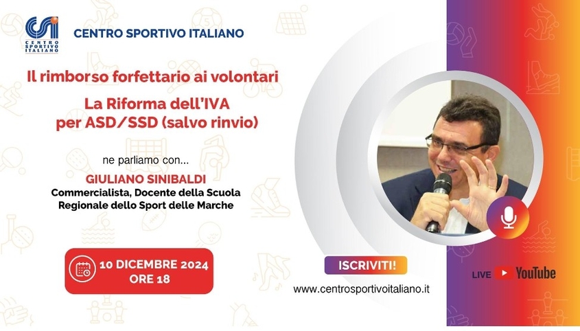 Rimborsi spesa ai volontari il Webinair gratuito