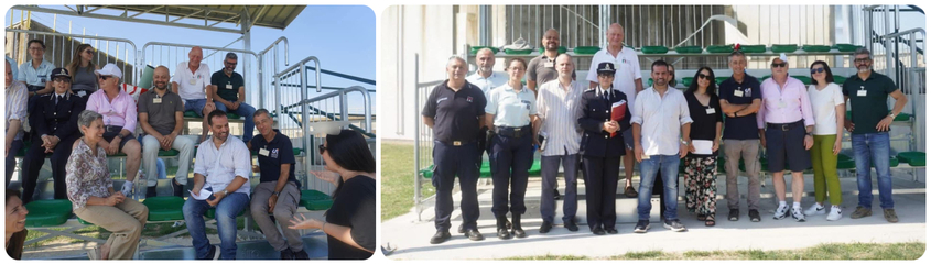 Sport e integrazione la nuova tribuna della Casa Circondariale di Bologna