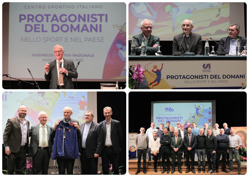 Vittorio Bosio rieletto presidente nazionale CSI 1