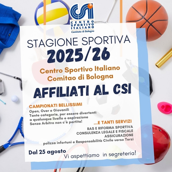 affiliazioni 2025 2026