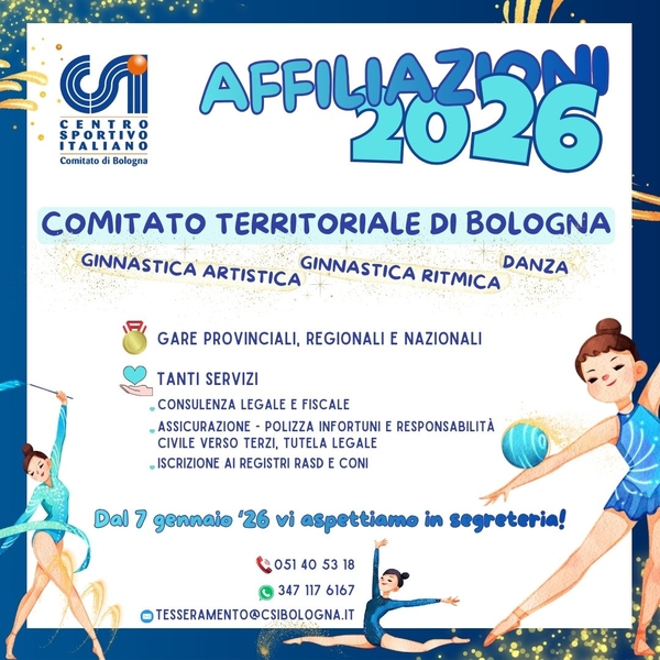 SPORT ANNUALITA SOLARE affiliazioni 2026