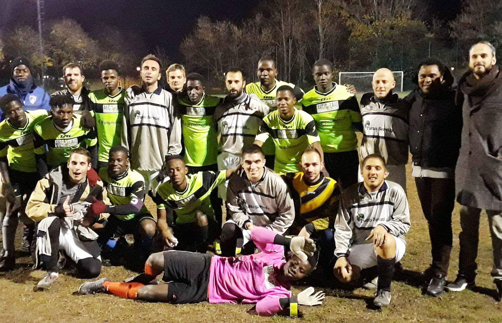 Progetto Arcolaio FC con il CSI Bologna il razzismo va in fuorigioco 2