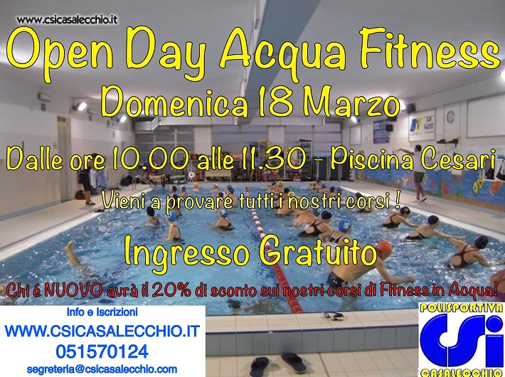 Open day acqua fitness