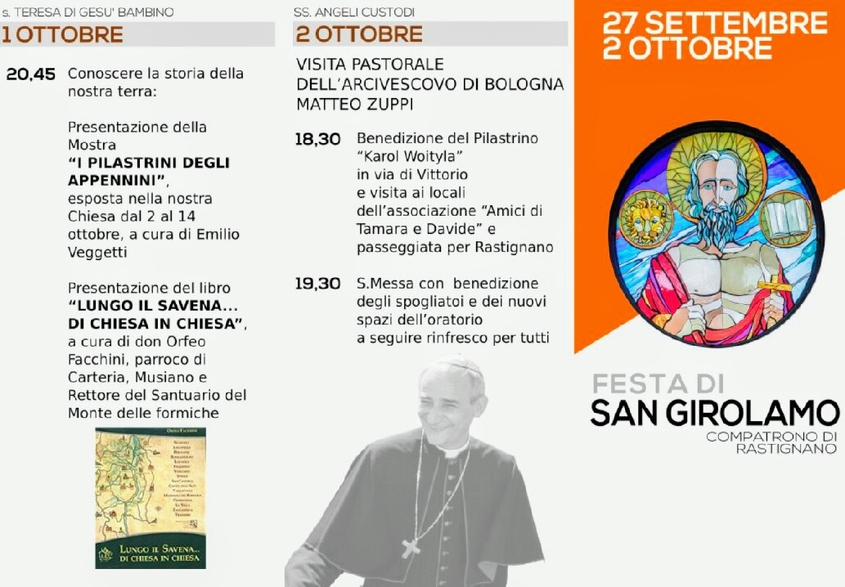 Rastignano oggi linaugurazione dei nuovi spogliatoi del centro sportivo parrocchiale