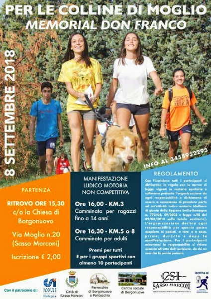 per le colline di moglio
