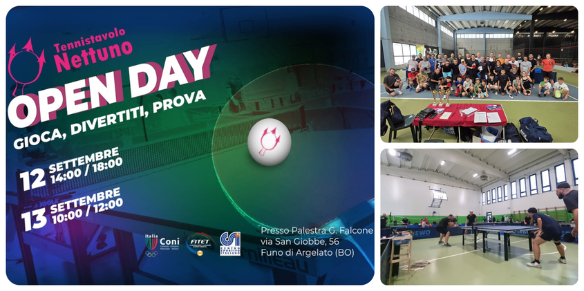 OPEN DAY TENNISTAVOLO NETTUNO