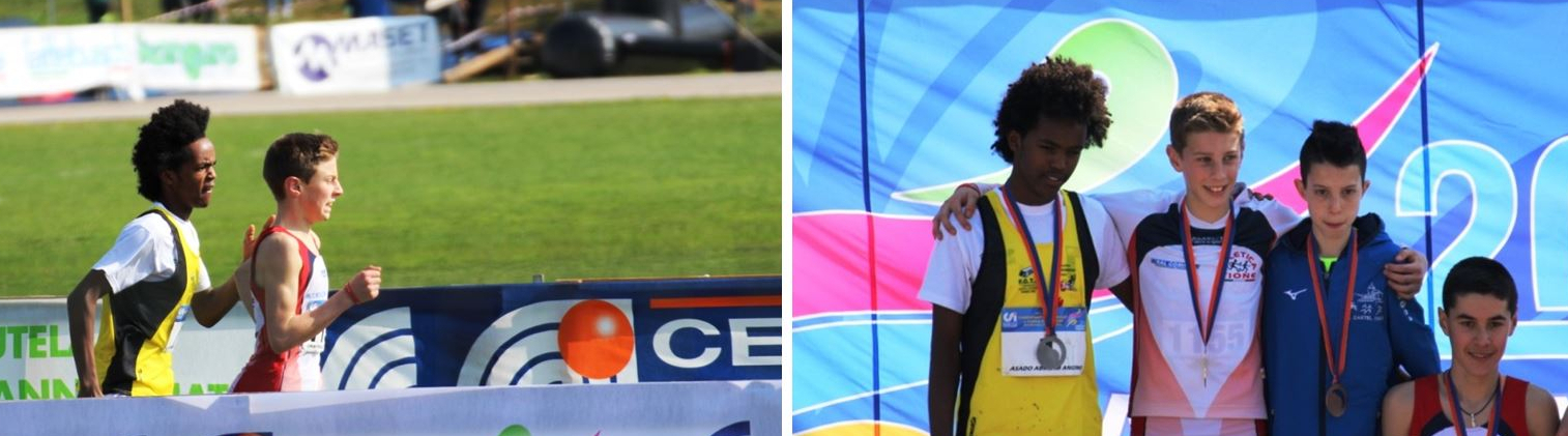 A Mel Belluno medaglia dargento per Abrham Asado ai Campionati Nazionali CSI di Campestre 1