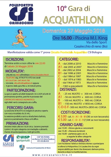acquathlon csi casalecchio VOLANTINO