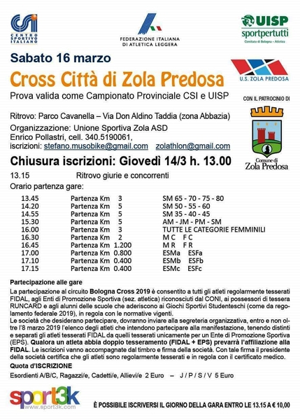cross ZOLA PREDOSA