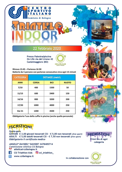 GARA TRIATHLON 22 02 2020