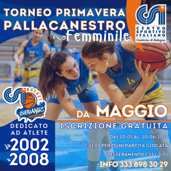 torneo basket femminile giovanile