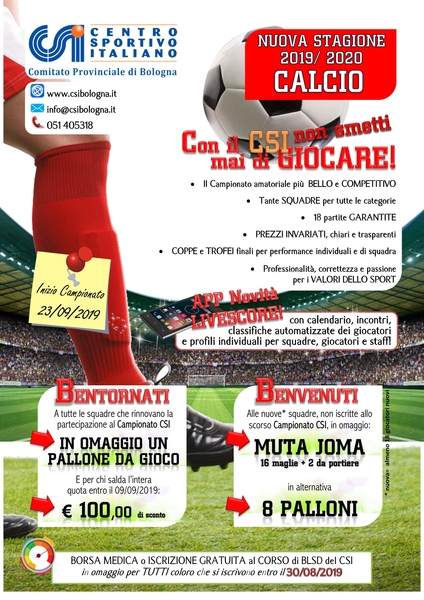 Calcio a 11 super promozioni VOLANTINO