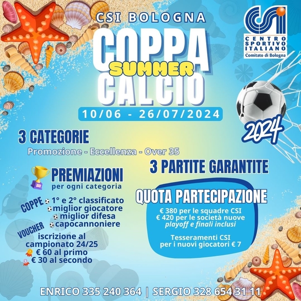 coppa calcio summer 2024 scd