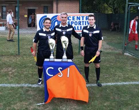 La terna arbitrale del Comitato di Bologna