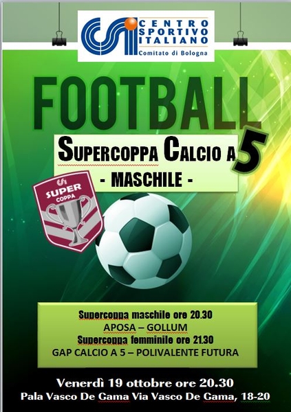 supercoppa calcio 5 2018