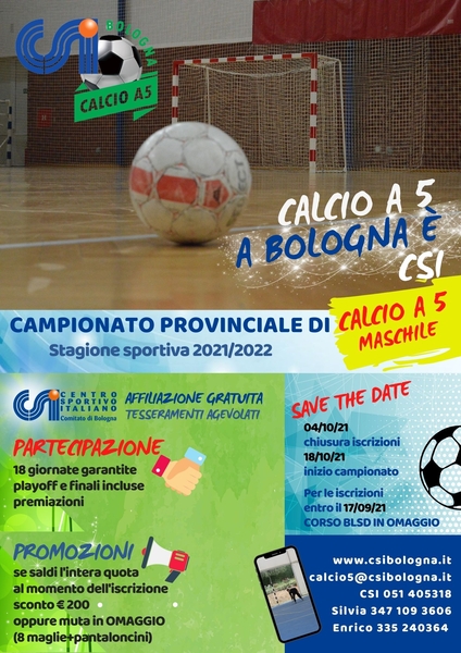 calcio a 5 2021 22