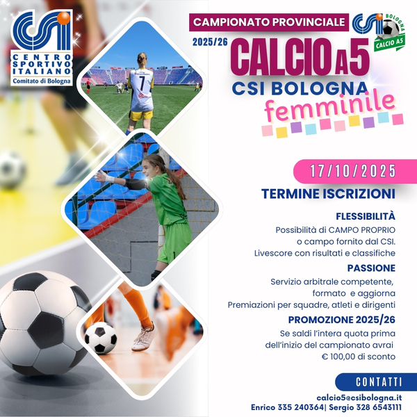 CALCIO a 5 FEMMINILE 202526