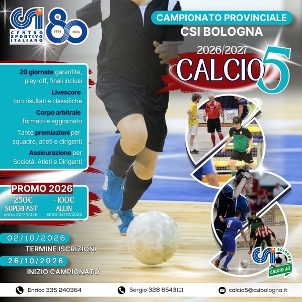 CALCIO A 5 A.S. 20262027