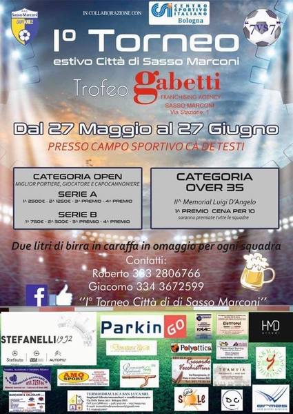 1 torneo sasso marconi