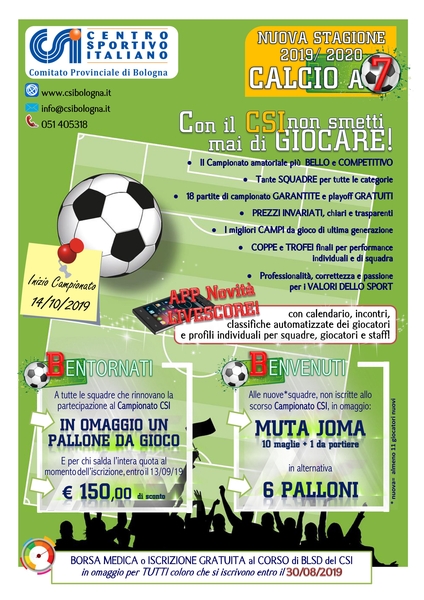 calcio a 7 una nuova grande stagione