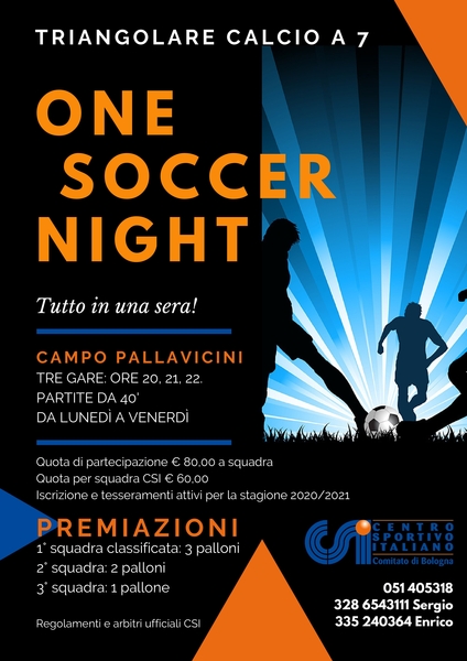 ONE SOCCER NIGHT