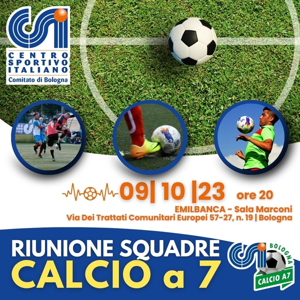 riunione calcio a 7