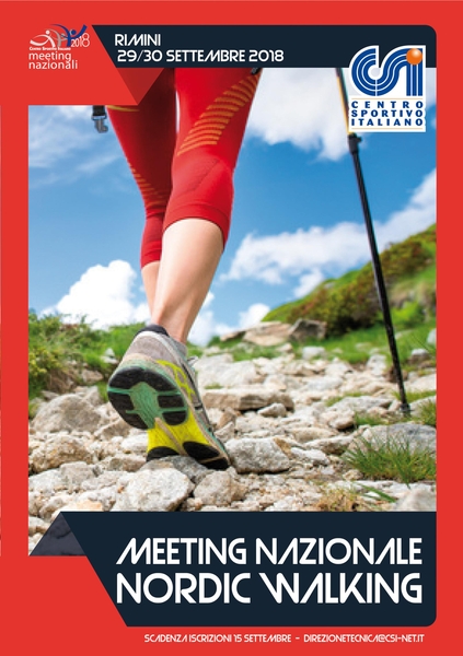 Meeting Nazionale di Nordic Walking volantino