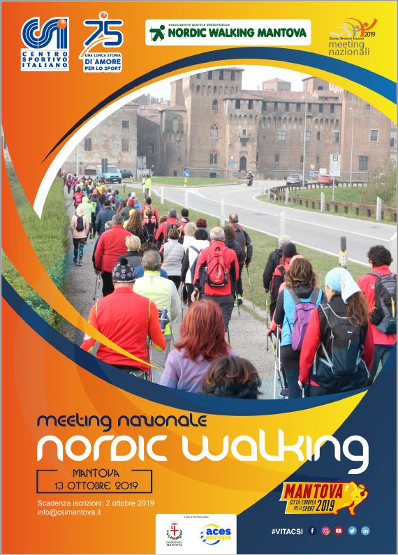 Meeting Nazionale di Nordic Walking locandina