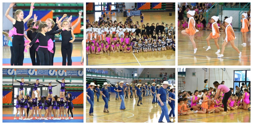 Dal mondo della Coreografia C.S.I. Bolognala Gara collage