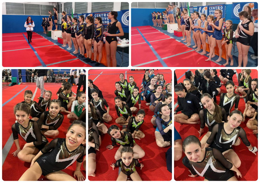 Al PalAngela una nuova grande giornata di Ginnastica Artistica CSI 1
