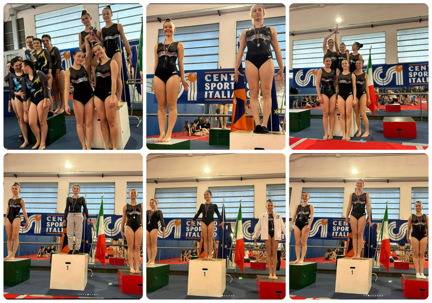 Al PalAngela una nuova grande giornata di Ginnastica Artistica CSI 4