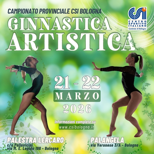 GARA ARTISTICA 21 22 marzo 2026