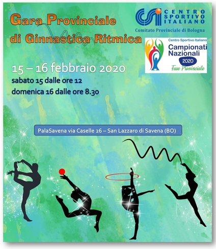 volantino ginn ritm 15 e 16 febbraio